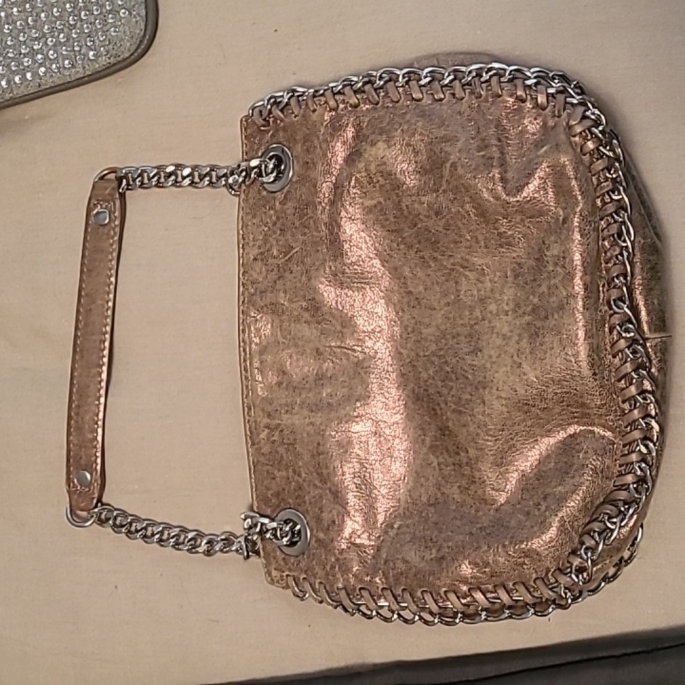 Michael Kors Metallic Chain Crossbody Bag